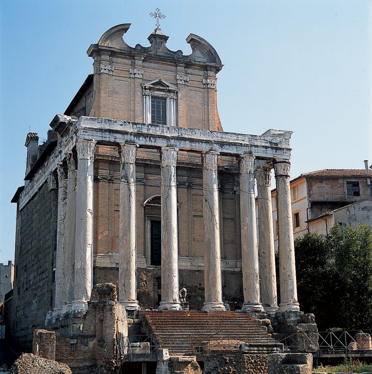 Foro Romano, templo de Antonino y Faustina