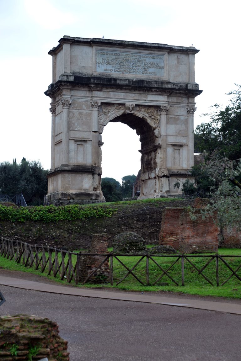 Foro Romano - Arco di Tito - Veduta occidentale