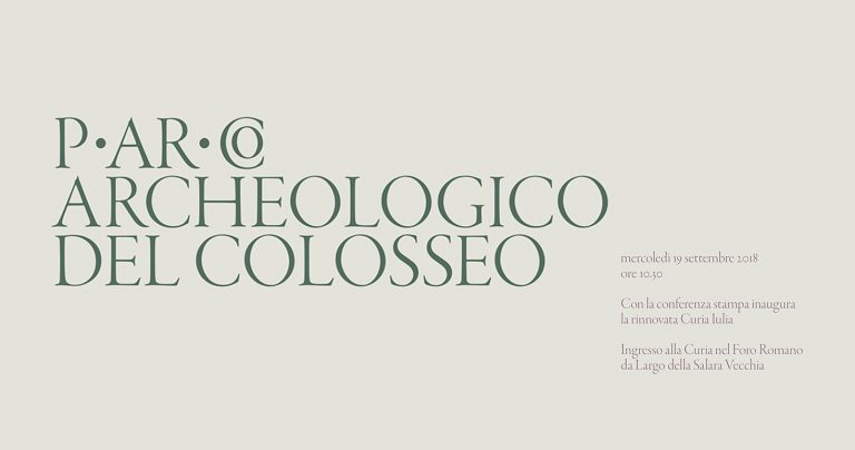 Presenting the Program of the Parco archeologico del Colosseo 2018-2019