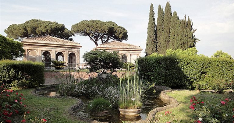 Workshop on the restoration of historical gardens and parks in Rome.