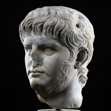 Portrait bust of Nero