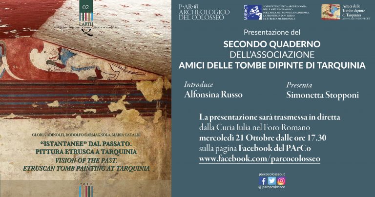 Evento online – Presentazione del volume “Istantanee” dal passato. Pittura etrusca a Tarquinia