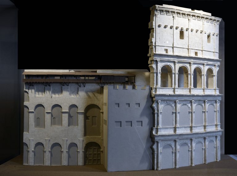 Modello ricostruttivo della fortezza dei Frangipane
