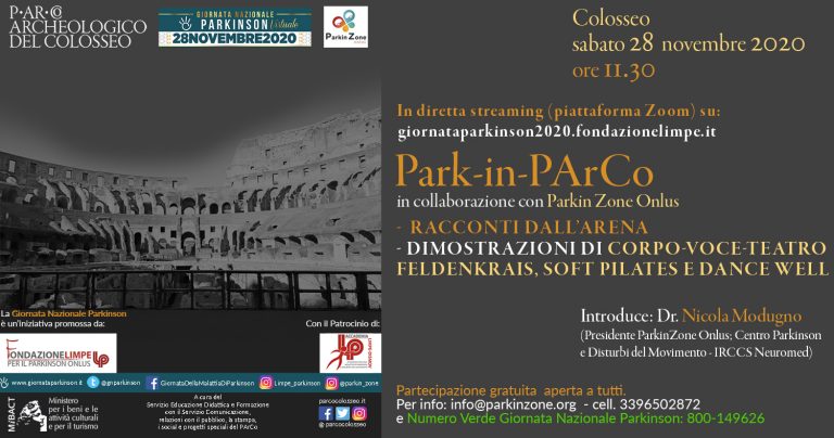 Park-in-PArCo per la Giornata Nazionale Parkinson