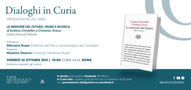 Dialoghi in Curia. Presentazione del volume “Le memorie del futuro. Musei e ricerca” di Evelina Christillin e Christian Greco
