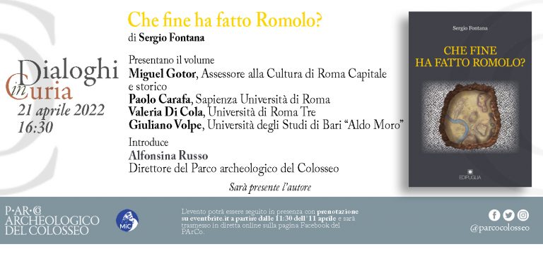Dialoghi in Curia. Presentazione del volume “Che fine ha fatto Romolo?” di Sergio Fontana