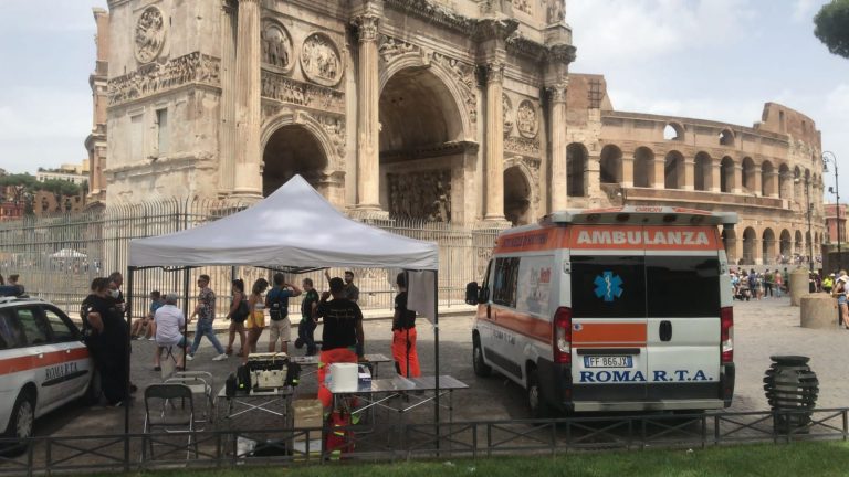 Il Parco archeologico del Colosseo per la sicurezza di cittadini e visitatori: a luglio e agosto 2022 attivo un Presidio Medico sulla piazza del Colosseo con tamponi Covid-19
