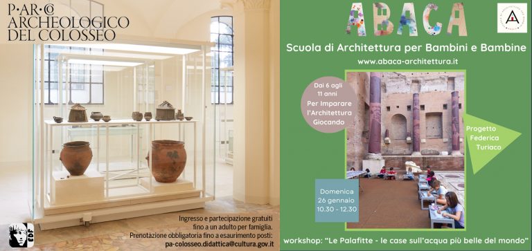 ABACA – Scuola di Architettura per Bambine e Bambini | Le palafitte, le case sull’acqua più belle del mondo (dai 6 agli 11 anni)