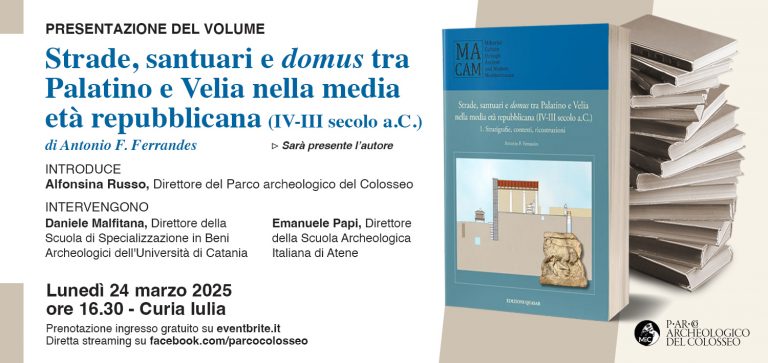Strade, santuari e domus tra Palatino e Velia nella media età repubblicana (IV-III secolo a.C.). 1. Stratigrafie, contesti, ricostruzioni