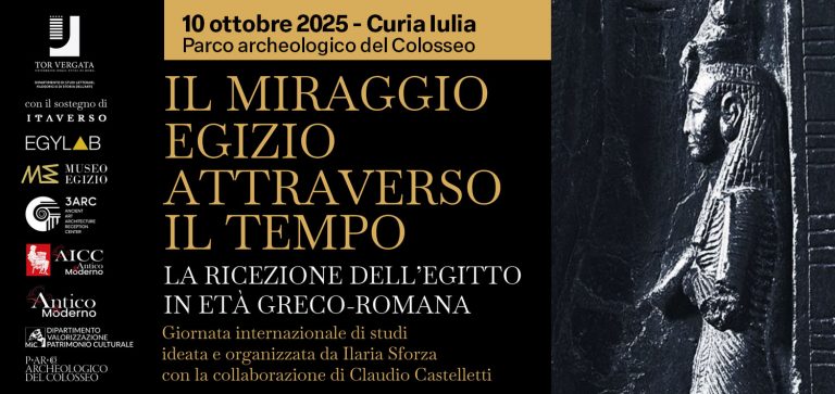 Il miraggio egizio attraverso il tempo. La ricezione dell’Egitto in età greco romana | Giornata internazionale di studi