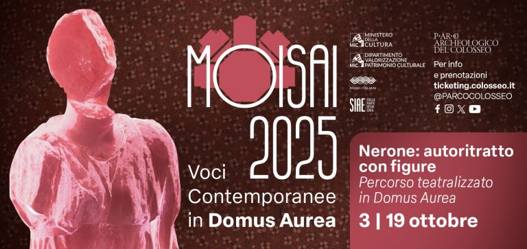 Moisai 2025. Nerone: autoritratto con figure (3 – 19 ottobre 2025)