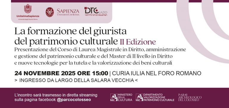 La formazione del giurista del patrimonio culturale