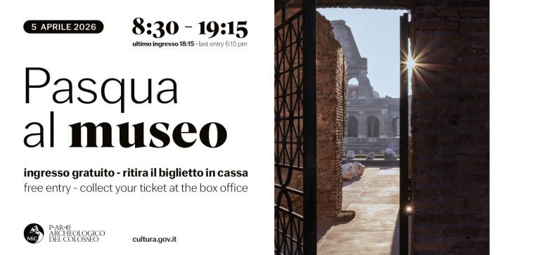 Ingresso gratuito domenica 5 aprile 2026 | domenicalmuseo