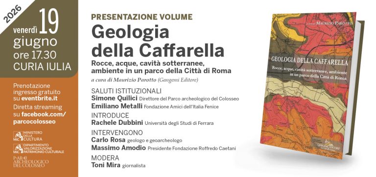 Geologia della Caffarella. Rocce, acque, cavità sotterranee, ambiente in un parco della Città di Roma
