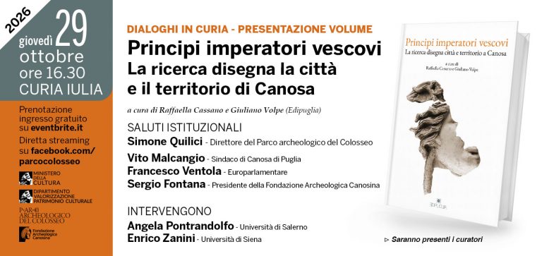 Principi imperatori vescovi. La ricerca disegna città e territorio a Canosa