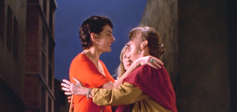 The Greeting di Bill Viola nel Foro Romano. Omaggio a Pontormo